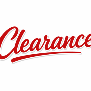 Clearance / As-Is